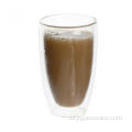 450ml Doppelwandiger Glaskaffeetasse Milchbecher